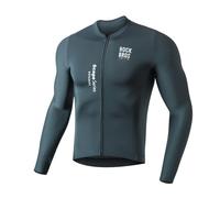 ROCKBROS Road to Sky Men's Long Sleeve Cycling Jersey, Bicycle Apparel Cycling Top for Men, Breathable and Quick-Drying Running Gear XS-XXL