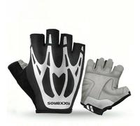 ROCKBROS Skeleton Bike Cycling Half Finger Gloves Road Mountain BMX MTB Bicycles