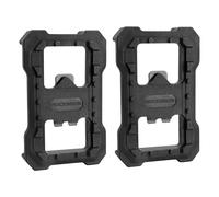 ROCKBROS SPD Pedal Adapter Compatible with Shimano M520/M540/M8000/M9000, Platform with Anti-Slip Studs, Lightweight Portable Easy Installation Bike Pedal Accessories, Black