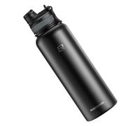 ROCKBROS Stainless Steel Drinking Bottle 550ml/650ml/1000ml/1200ml Vacuum Jug BPA-Free Water Bottle Large Capacity Leak-Proof Thermos Jug for Cycling Outdoor Hiking Sports