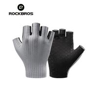 ROCKBROS Touchscreen Long Finger Gloves Non-Slip Cycling Half Finger Mittens