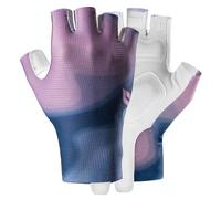 ROCKBROS TVI Half Finger Cycling Gloves Women Breathable Lightweight Sun Protection Fingerless Mitts for Mountain Bike, Road Bicycle, MTB, Riding M