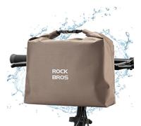 ROCKBROS Waterproof Bike Handlebar Bag 2.5-4L Foldable Multifunctional for Urban, Road, and MTB Scooters