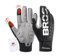 ROCKBROS Winter Cycling Gloves, Thinsulate Touchscreen Bike Gloves, XL