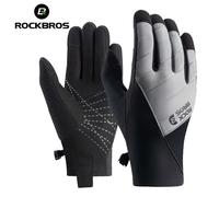 ROCKBROS Winter Gloves Thermal Touch Screen Anti-slip Windproof Warm Gloves UK