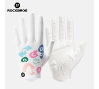 ROCKBROS Woman's Cycling Long Finger Gloves Summer Sun Protection Breathable