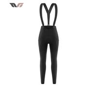 ROCKBROS Women's Thermal Cycling Bib Tights Padded Winter Bicycle Long Bib Pants