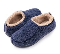 RockDove Men's Nomad Slipper with Memory Foam, Size 12/13 UK Men, Navy
