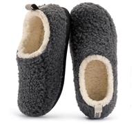 RockDove Women's Nomad Slipper with Memory Foam, Size 6-7 UK Women, Dark Grey