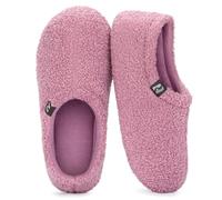 RockDove Women's Teddy Fleece Closed Back Slipper, 3/4 UK, Lavender