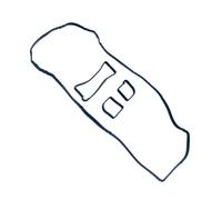 Rocker cover gasket Compatible With For Transit 2006 2007 2008 2009 2010 2011 2012 2013 2014 Engine Valve Cover Gasket Set OEM:1S7G6K260AA