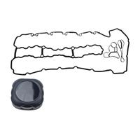 Rocker Cover Gasket Kit Engine Valve Cover Gasket For BMW E60 E61 E71 E88 E89 E90 E92 E82 E93 F01 E02 11427537293 713936600 Rocker Covers Gaskets Rubber Seal Set Cylinder Head Covers Seal