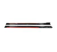 Rocker Panel Splitter For Subaru For Impreza For WRX STI 2008-2014 | 2M/78.7" Side Skirts Extension ABS Plastic Left Right Lower Lip Diffuser Rocker Panel Splitters