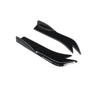 Rocker Panel Splitter Lip For Lexus RC 200 300 350 | 2014-2021 Car Rear Wrap Angle Splitters Trunk Lip Spoiler(Gloss Black)