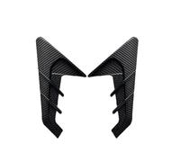 Rocker Panels Extensions 2pcs Universal Car Rear Wing Trim Decals Air Flow Fender Windshield Side Vents Spoiler Louvers Exterior Gill Ventilation Sticker