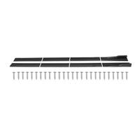 Rocker Panels Extensions For Benz W204 C63 C180 C200 C260 C300 For AMG Car Side Skirt Extension Rocker Panel Splitters Winglet Lip Body Accessories
