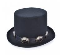 Rocker Style Top Hat for Retro Fancy Dress