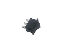 Rocker Switch 10pcs/lot KCD1 21 * 15mm SPST 3PIN Iron Snap-in ON/Off Position Snap Boat 6A 250V 21x15mm
