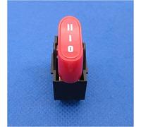 Rocker Switch 2 pcs Hair Dryer,3 Position Off-ON-ON Boat 10A 250VAC 16A125VAC(Rosso)