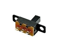 Rocker Switch 20/50pcs/lot Micro Slide 3PIN 2 Position 1P2T ON-Off Toggle Handle Length 6mm SS12F15VG6 SS12F15VG5(Length 5mm 50pcs)