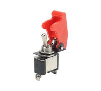 Rocker Switch 250V 15A 2 Pin Position with Red Cover IP54 | Self-locking mechanism stops accidental switching, keeping your electrical circuits safe and stable in demanding environments
