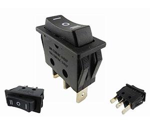 Rocker Switch 3-Pin ON/OFF/ON Toggle Switch Installation 30.9 x 10.8 x 24 mm 15A 250~ (1)