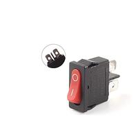 Rocker Switch 5 PCS/Lot KCD1 21X9.5mm 2Pin 2 Position Snap in ON-Off Black Red White Push Button Boat 6A 250V/10A 125V(2pin Red Black)