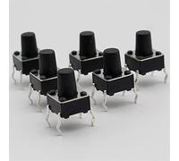 Rocker Switch 50pcs/lot 6x6x8MM 4PIN G93 Tactile Tact Push Button Micro Switch Direct Self-Reset DIP Top Copper