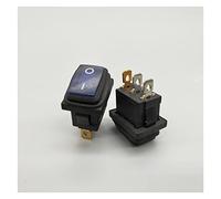 Rocker Switch KCd1 12V / 220V LED Rocker Switch 3-pin 10A / 250V IP67 Button Switch Rocker Boat Type Switch Switch (Color : Onecolor, Size : 12V)