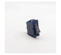 Rocker switch KCD3 ON-OFF button 2 position 3pin electrical equipment with illuminated LED power switch 16A 250V/20A 125VAC IDGTTLDF(1pcs black8)