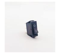 Rocker switch KCD3 ON-OFF button 2 position 3pin electrical equipment with illuminated LED power switch 16A 250V/20A 125VAC IDGTTLDF(1pcs black)