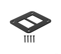 Rocker Switch Panel Shell in Aluminum Offering Compatibility Across Different Vehicle Types from Cars to RVs (2-way)