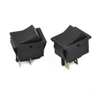 Rocker Switch, Rocker Foot Switch with 2-Pin Socket for Kids' Electric Ride-On Vehicles - 6V and 12V Compatible Pedal Reset Control Switch