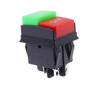 Rocker switch WF03-C1 KCD4 button start stop control button double red 1NO 1NC EFDSVUHE