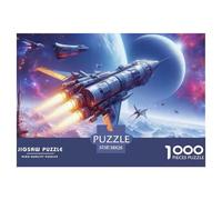 Rocket 1000 Piece Jigsaw Space Universe Puzzles for Adults And Kids Age 12 Years Up Challenging & Brainteasing Puzzle Game for The Whole for Women Gifts for Men38x26cm/1000pcs