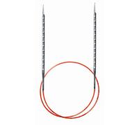 Rocket 2 Squared addiNovel Square Circular Needle 80cm x 2.5mm, Metal, 80cm 2.5mm