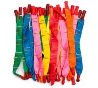 Rocket Balloons Long Balloons, 50 Pcs Colorful Modelling Balloons for Parties, Exciting Party Bag Fillers for Festivals and Celebrations, Assorted Colors Balloons for Outdoor Activities