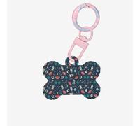 Rocket Clipart Space Ship Printing Acrylic Dog Bone Ornament,Dog Tags Personalized Pet Ornament, Key Chain Bone Shaped Id Tags