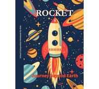 Rocket Composition Notebook - Wide Ruled, 100 Sheets: Fun & Educational School Notebook for Kids | Journey Beyond Earth