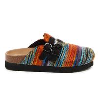 Rocket Dog ABEL Womens Multi Knitted Mule Sandal - Size 6 UK - Multicolour