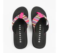 Rocket Dog Womens Adios Aloe Stripe Flip Flop Pink Multi 5