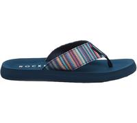 Rocket Dog Adios Womens Navy Stripe Casual Flip Flop Toe Post Sandals