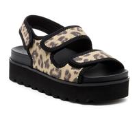 Rocket Dog Balmy Dexter Textile WoMens Tan/Black Sandals - Size UK 4