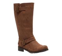 Womens Rocket Dog Berry Tall Zip Up Mid Calf Biker Buckle Boots Sizes 4 to 8