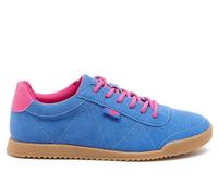 Rocket Dog Bertie Pella Womens | Slip On Shoes | Blue / Pink | UK Size 4