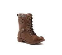 Rocket Dog Women's Billie Combat Boots, Brown, 4 UK
