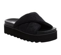 Rocket Dog Breeze Atlanta Terry Block Slide Sandals Black 5 UK Platform