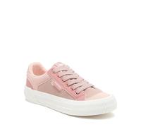 Rocket Dog Cheery Blocked Fabric Textile Women's Mauve/Pink Trainers - UK 5