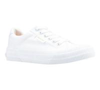 Rocket Dog Cheery Womens White Lace Up Canvas Shoe - Size 6 UK - White