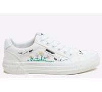 Rocket Dog Cheery Embroidery 12A Womens Trainers Size: 3 Colour : White